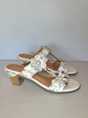 Patrizia by Spring Lucia Exotic Slide Sandals Comfort Women's EU 42/US 10.5-11